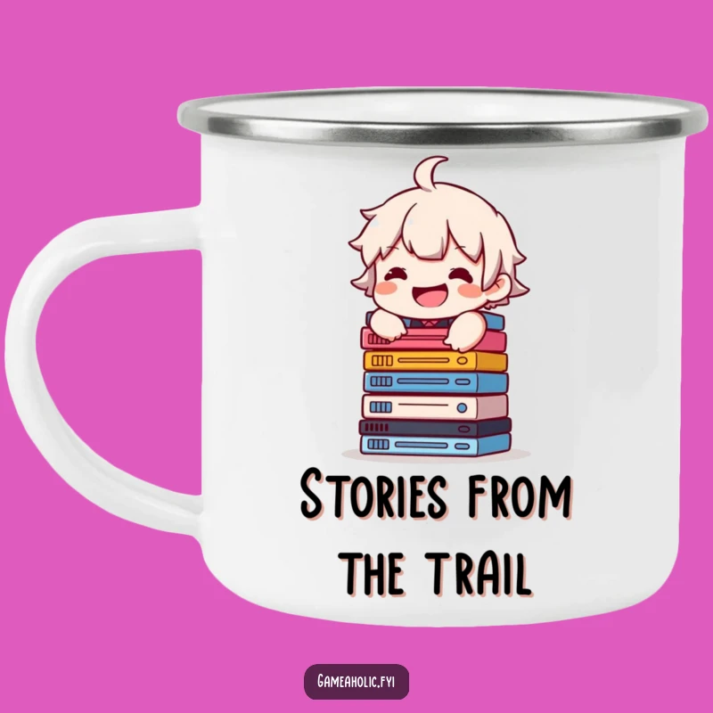 Funny Camping Mug: Game Case Collector, Durable & Hilarious Outdoor Funny Gift