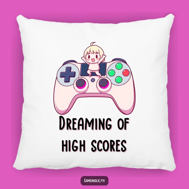 Funny Gamer Pillow: Cozy Comfort for Your Victory Zone