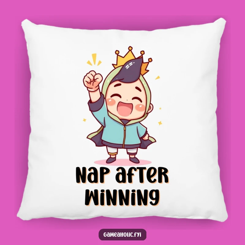 Funny Pillow: Victory Fist Pump, Comfy Celebration Cushion & Perfect Funny Gift