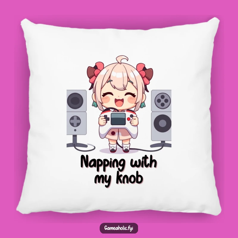 Funny Tiny Controller Pillow - Cozy Oversized Joy Gamer Dream