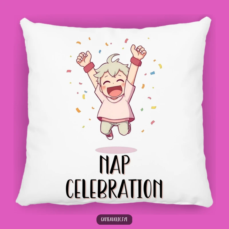 Funny Celebration Pillow: Snuggle Up with Festive Joy
