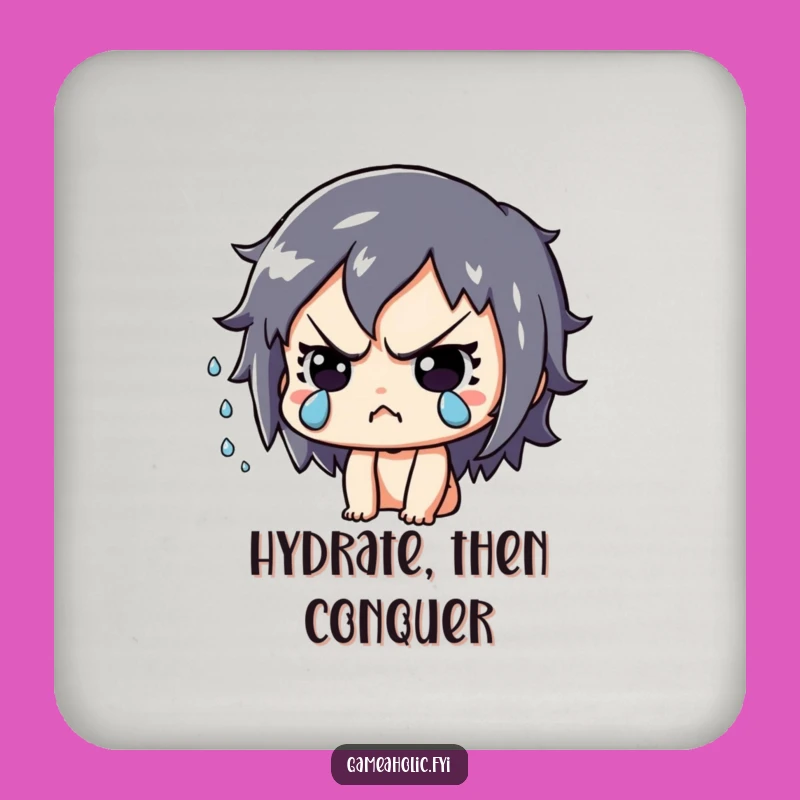 Funny Intense Gamer Coaster: Focus Your Drink, Ideal Funny Gift!