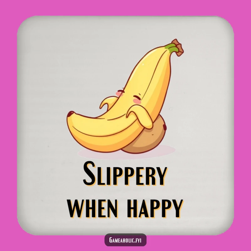 Funny Banana Peel Potato Coaster: Protect Surfaces with Slapstick, Unique Gift!