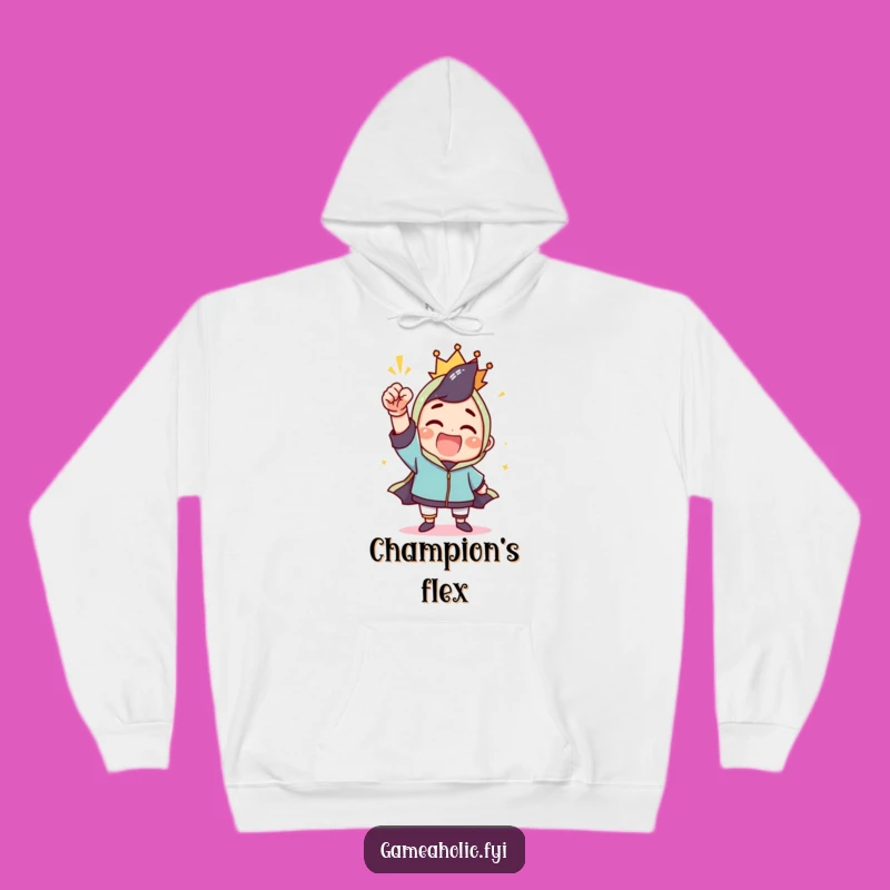 Funny Hoodie: Victory Fist Pump, Cozy Celebration Gear & Awesome Funny Gift