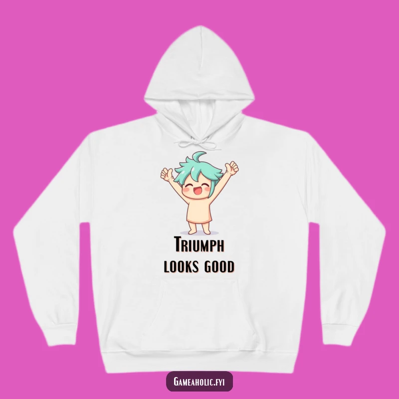 Funny Hoodie: Victory Dancer, Cozy Triumph Wear, Great Funny Gift for Winners