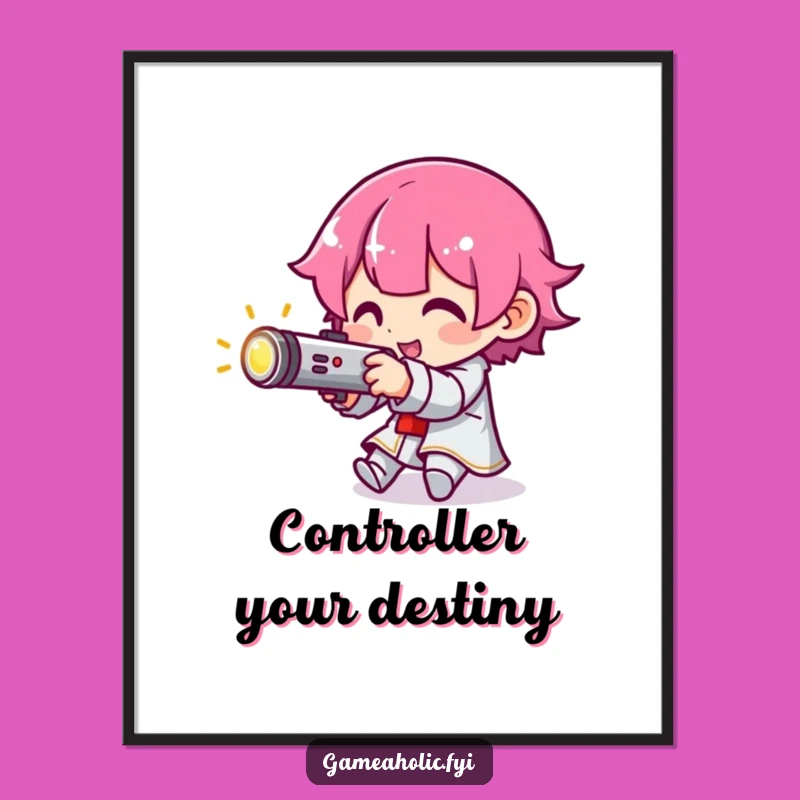 Funny Free Printable Wall Art: Aiming Gamer Focus Artwork, Downloadable