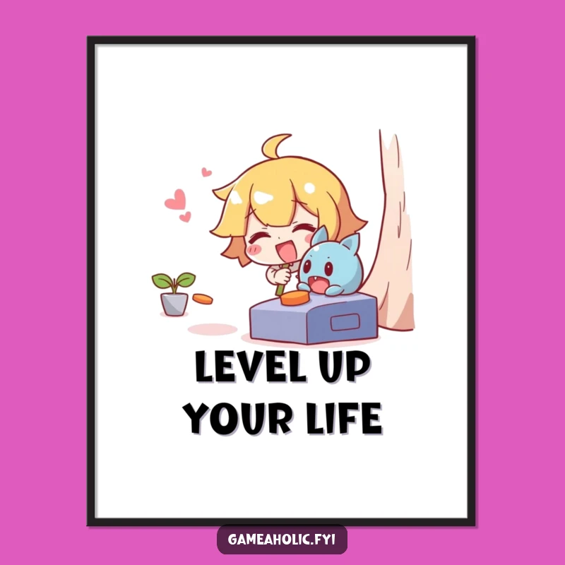 Free Printable Funny Wall Art: Giggling Character Game Escape Decor