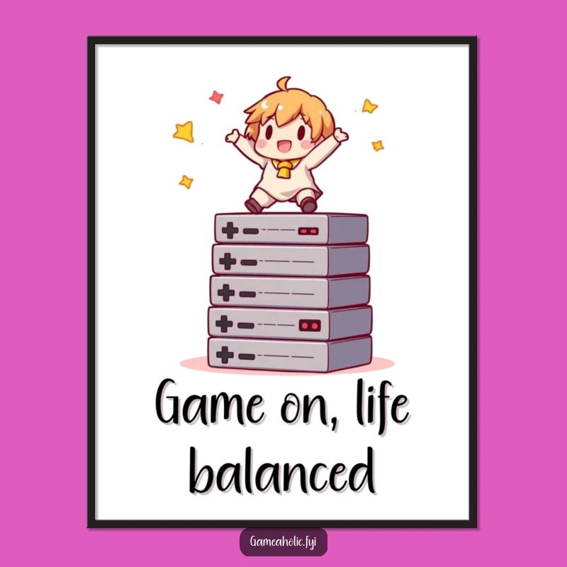 Free Printable Gamer Wall Art: Nostalgic Downloadable Decor for Your Game Room