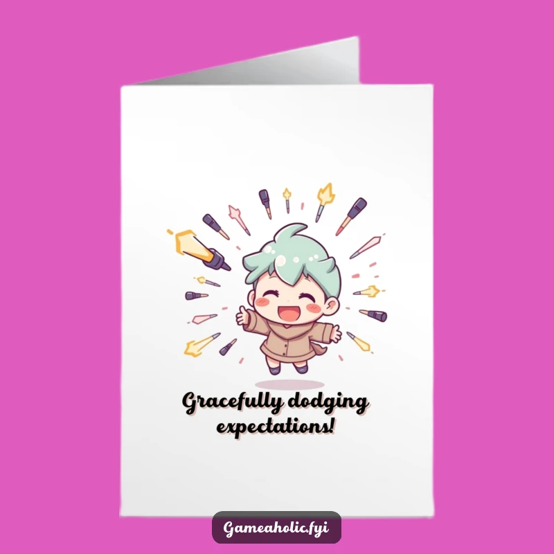 Free Printable Funny Congrats Card: Digital Dodge Victory Humor Downloadable Gift