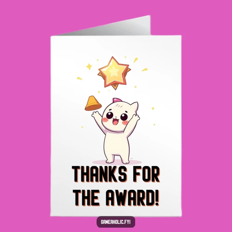 Free Printable Gamer Thank You Card: Funny Downloadable Appreciation for the Win