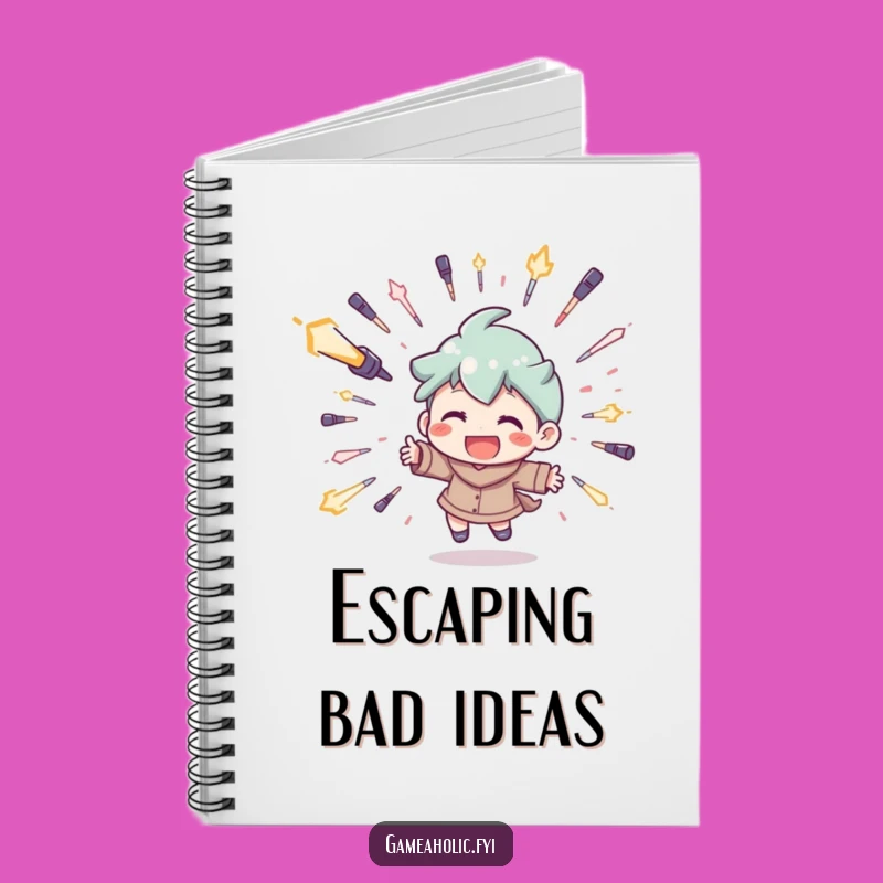 Funny 'Quick Reflexes' Notebook: Perfect Humorous Gift for Note-Taking!