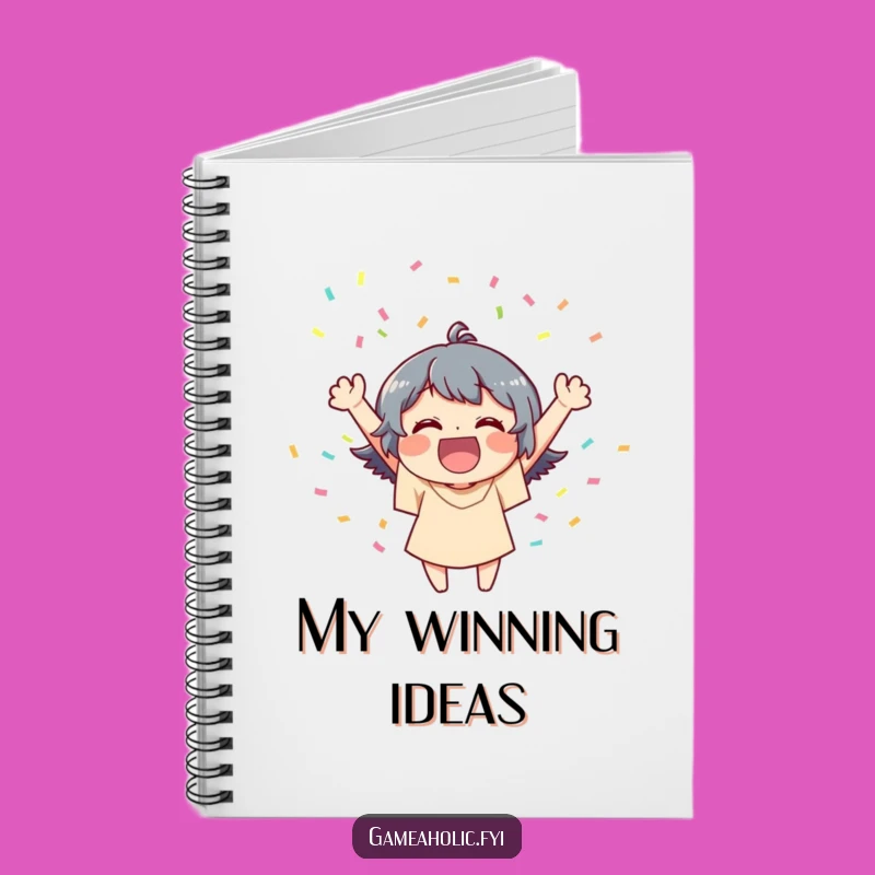 Funny Notebook: Victory Planner with Confetti, Journal Funny Gift Idea